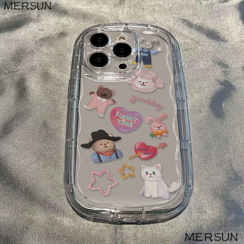 ✅Ốp Điện Thoại Dẻo Trong Suốt Họa Tiết Hoạt Hình Kingdom JDFQ Cho Iphone 1112promax xr / 13 7xsiPhone14 8p