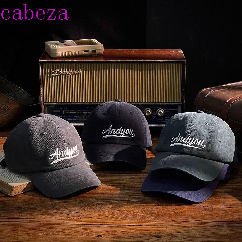 Mũ Lưỡi Trai Cotton Thêu Chữ Phong Cách Hàn Quốc Thời Trang Cho Nam