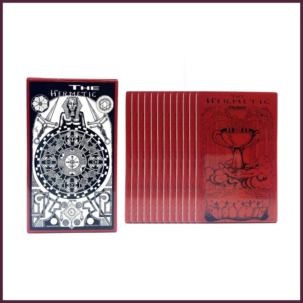 Bộ Bài Tarot Trắng Đen Chống Thấm Nước Độc Đáo