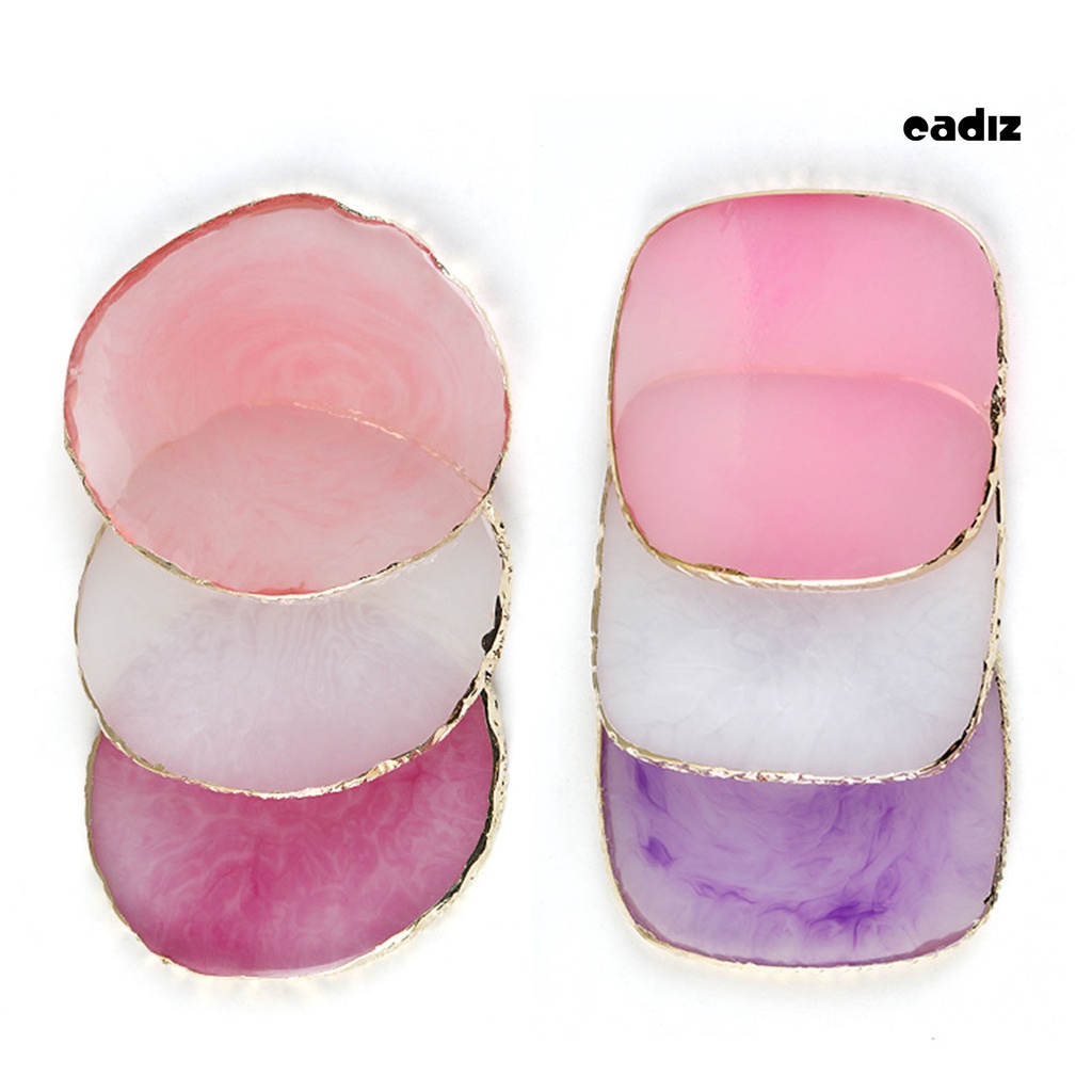 Khay Trưng Bày Màu Móng Tay Hình Tròn / Ngôi Sao / Trái Tim Dễ Thương Tiện Dụng