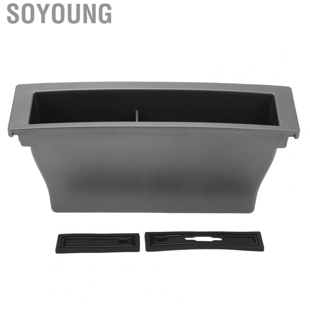 Soyoung Center Console Organizer Box  Durable Space Utilization Armrest Storage Convenient for Model 3