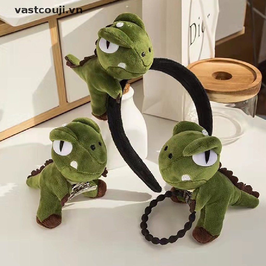 Băng Đô Cài Tóc Ba Chiều Hình Khủng Long VASTJI Dễ Thương Cho Nữ