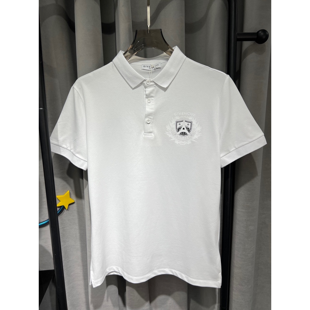 G1venchy Áo Thun polo Tay Ngắn In Hình monogram Mới Dành Cho Nam Size S-4XL