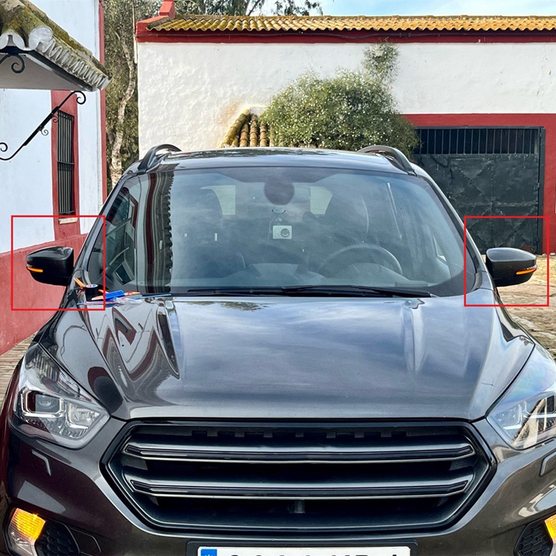 Đèn LED Xi Nhan Gắn Gương Chiếu Hậu Chuyên Dụng Cho Ford Escape Ecosport 2013-2018