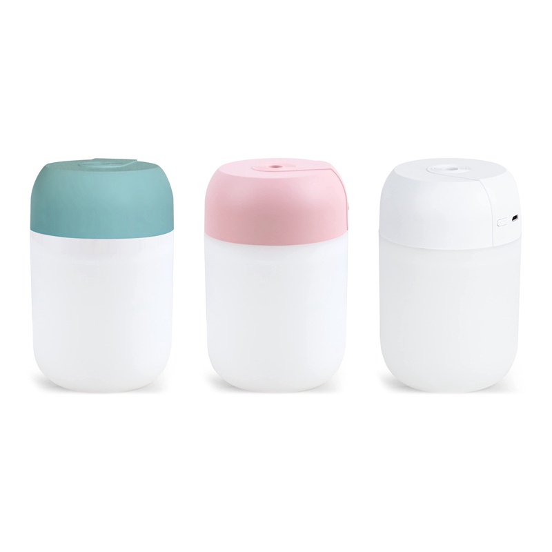 Máy Phun Sương Tạo Ẩm Mini 260ml Tích Hợp Đèn Ban Đêm Và Sạc USB Tiện Dụng Cho Phòng Ngủ / Văn Phòng / Nhà Cửa