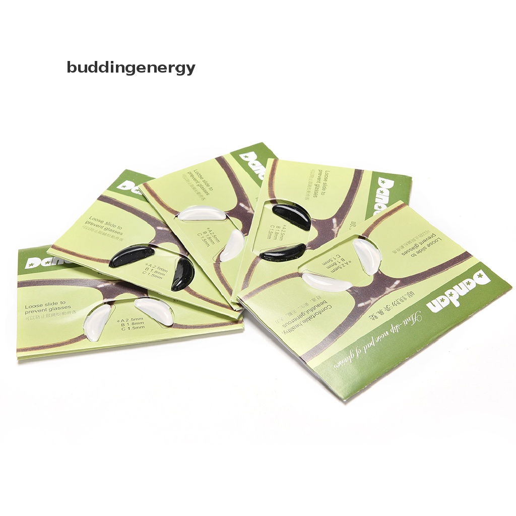 Set 5 Cặp Đệm Mũi Silicone Chống Trượt Cho Kính Mắt