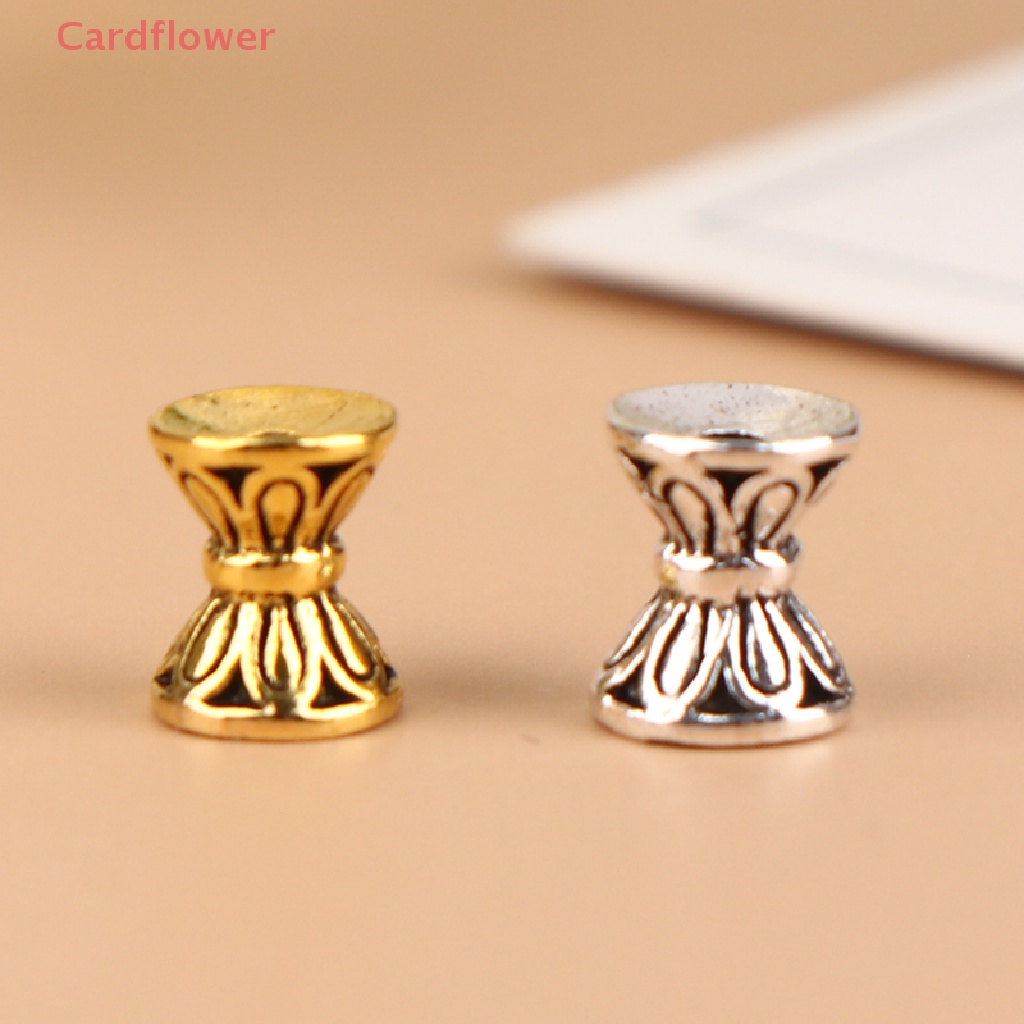 Bộ 10 Hạt Xâu Chuỗi Làm Trang Sức Hình Hoa Sen Hai Mặt 6x5.5mm