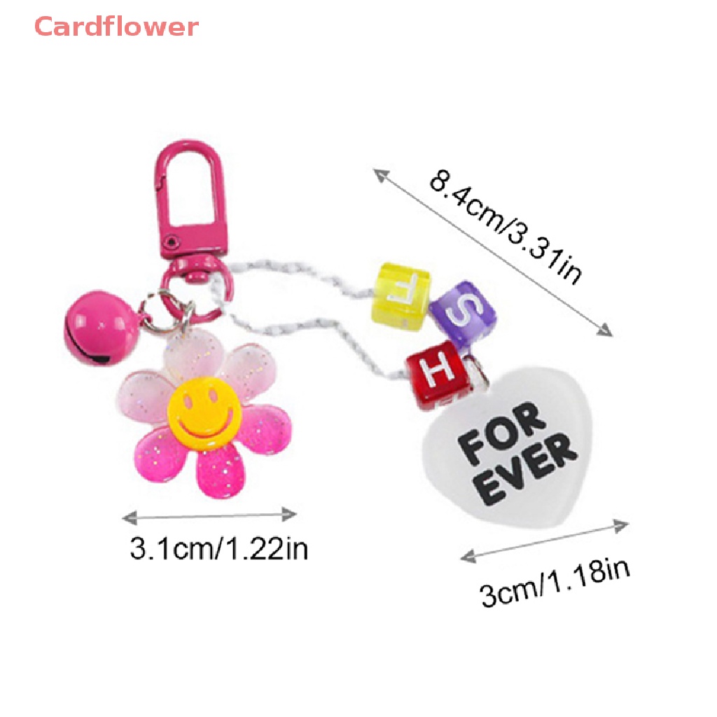 1 Móc Khóa Hình Hoa Hướng Dương Nhiều Màu Mới