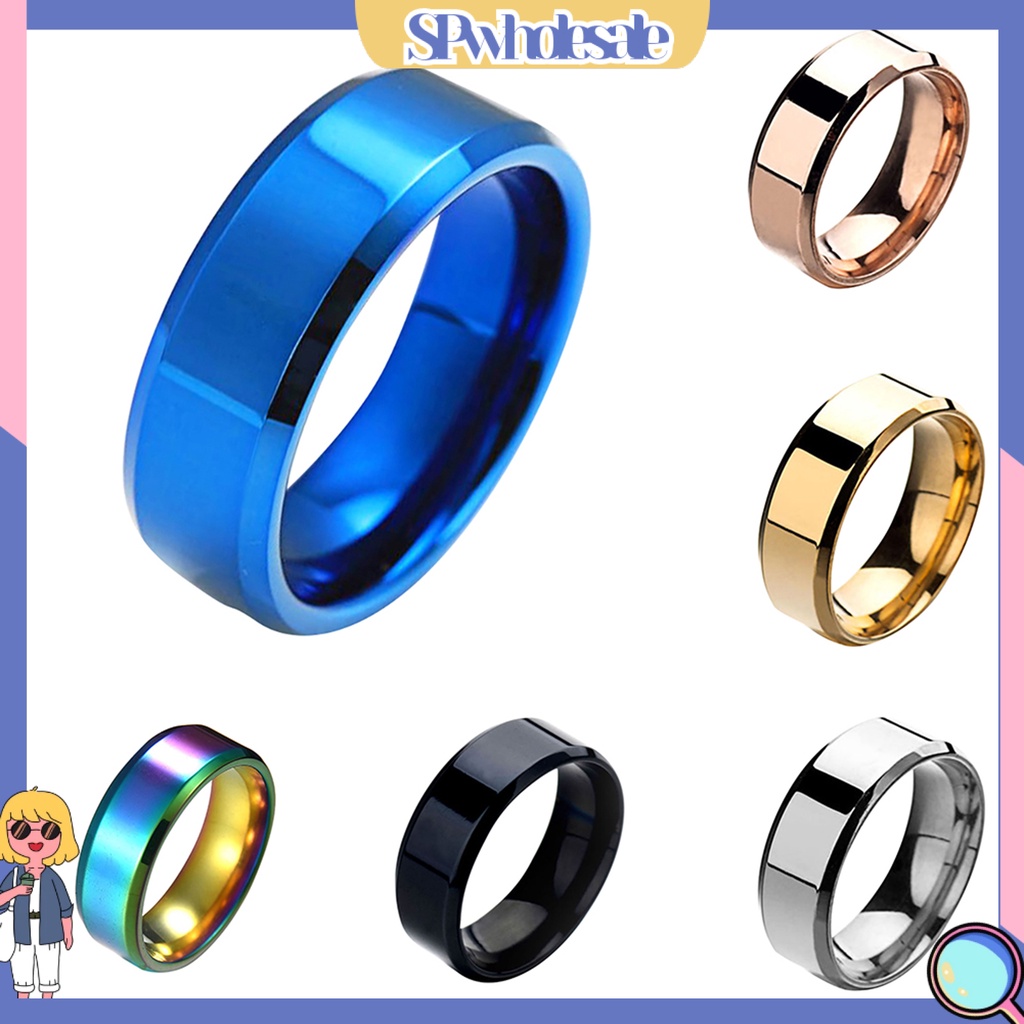 [SPwholesale] Nhẫn kiểu dáng đơn giản thời trang cho nam và nữ