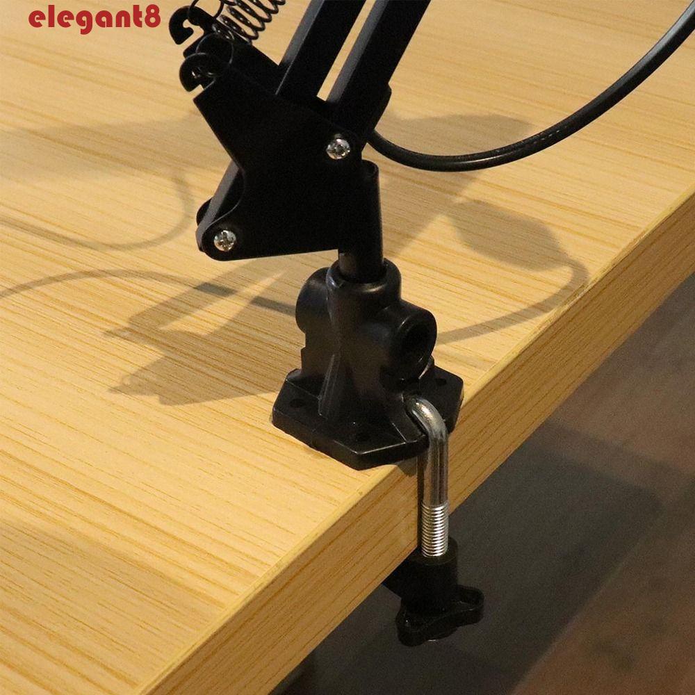 Giá Đỡ Kẹp Cố Định Micro / Kính Lúp Để Bàn Tiện Dụng