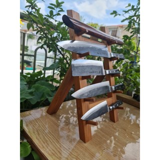 Kệ dao gỗ gõ đỏ cao cấp