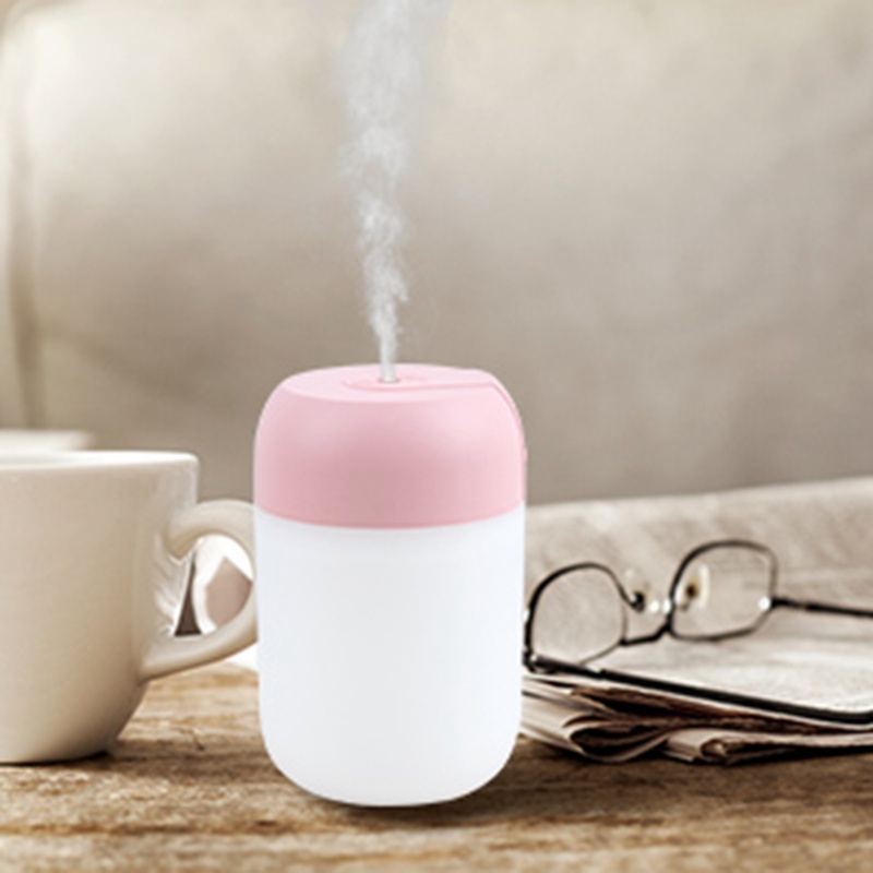 Máy Phun Sương Tạo Ẩm Mini 260ml Tích Hợp Đèn Ban Đêm Và Sạc USB Tiện Dụng Cho Phòng Ngủ / Văn Phòng / Nhà Cửa