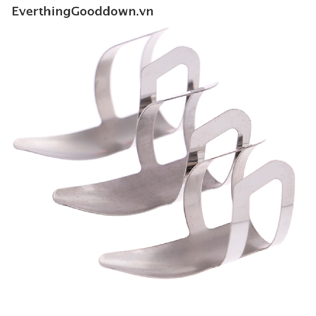 Everthingood Bộ 3 Miếng Gảy Đàn guitar Bằng Thép Không Gỉ