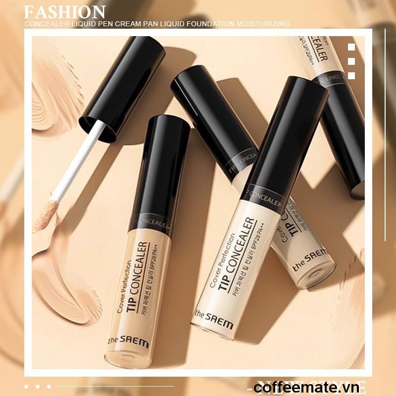 【coffeemate】⚡Kem che khuyết điểm The Saem Cover Perfection Tip Concealer (6.5g)