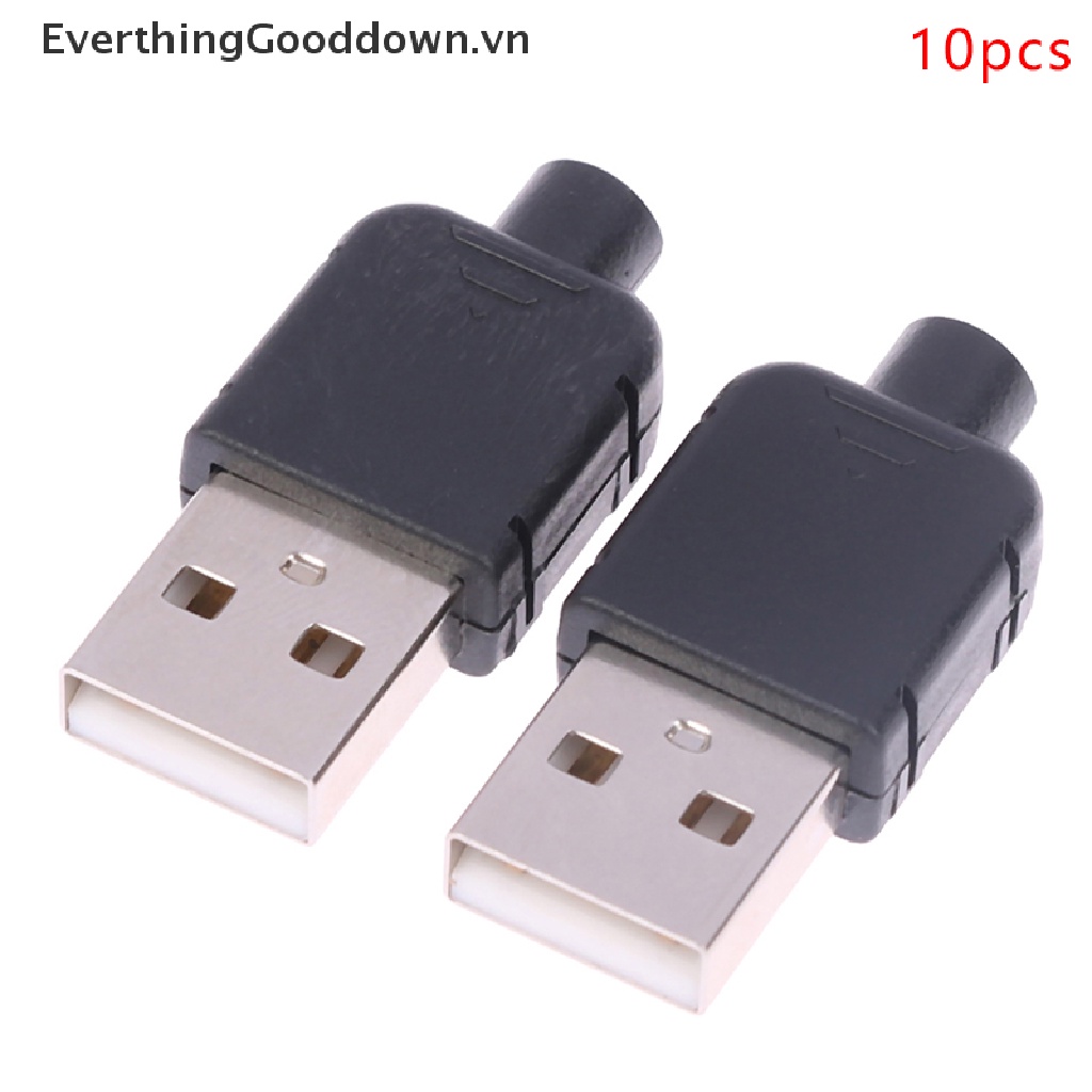 Set 10 Đầu Nối USB 2.0 4 Chấu Tiện Dụng