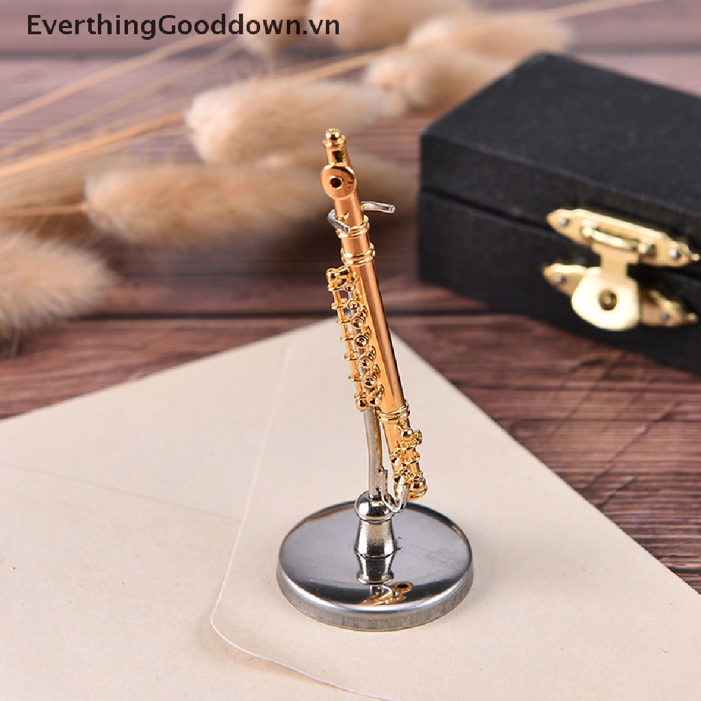 Everthinggooddown Mô Hình Sáo Mini Có Nhạc Cụ Hỗ Trợ Trang Trí