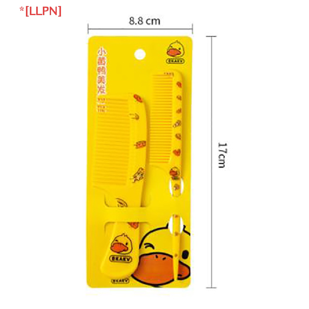 Bộ 2 Lược Đuôi Nhọn Chống Tĩnh Điện Dễ Thương Cho Bé Gái