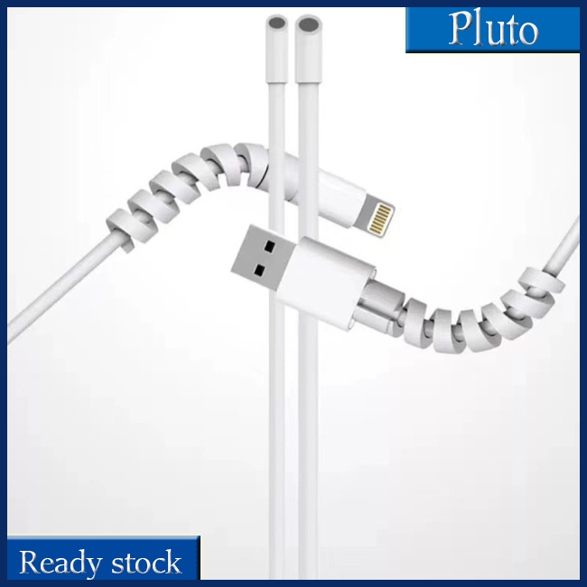 Mới Phụ Kiện Bảo Vệ Dây Cáp Sạc Điện Thoại Bằng Silicon Chống Đứt Tiện Dụng