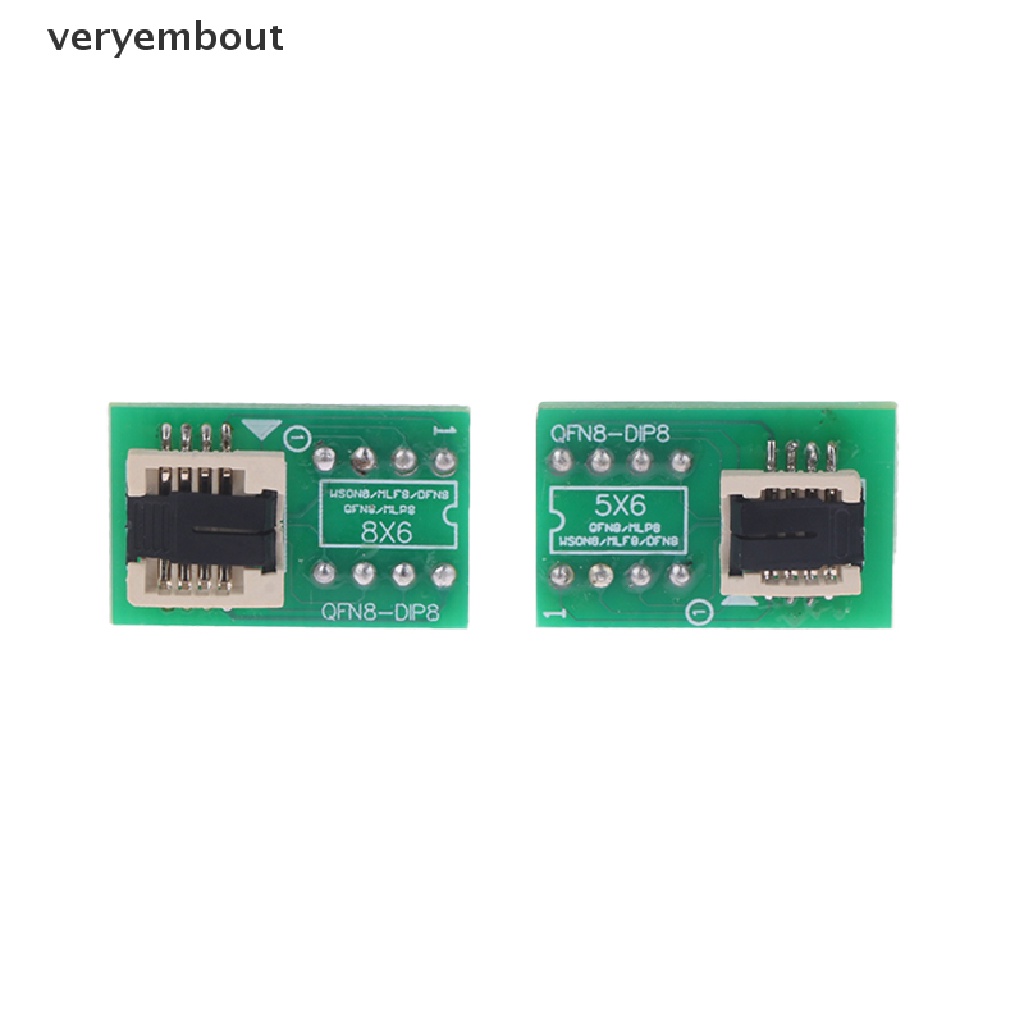 Chip Chuyển Đổi DFN8 WSON8 MLF8 MLP8 QFN8 Sang DIP8 6 * 5mm 6 * 8 IC Cho CH341A TL866ii Plus RT809H / F T48 T56 EZP2023