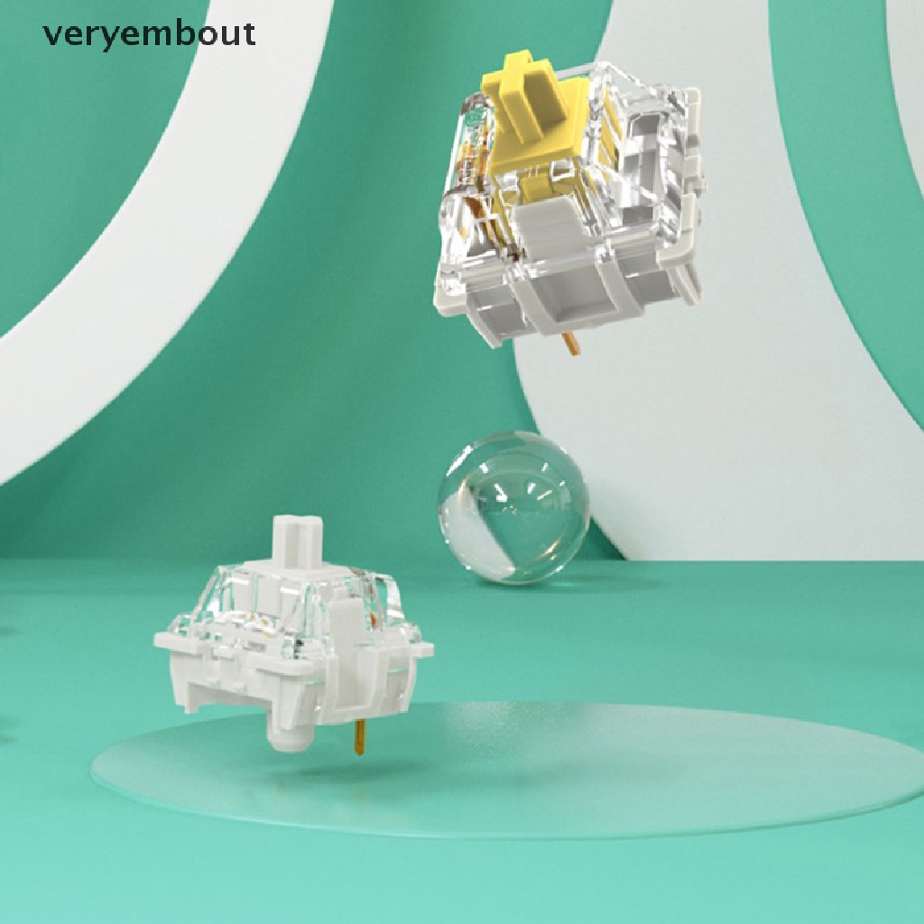 Ut GATERON PRO 2.0 Công Tắc Điện Phiên Bản SMD RGB Dành Cho Bàn Phím Cơ 3pin n