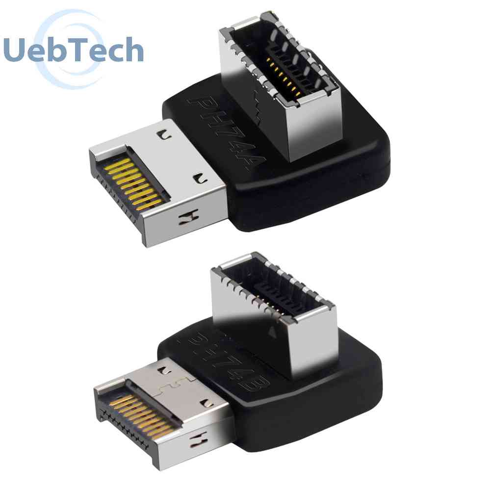 Bộ Chuyển Đổi USB 3.1 Type E 90 Độ Phía Trước USB C Cho Bo Mạch Chủ PC