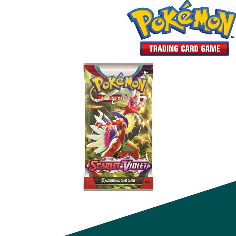 Bộ 324 Thẻ Bài Pokemon Scarlet Và Violet Phiên Bản Mới Tiếng Anh Sáng Bóng Pokemon Tcg