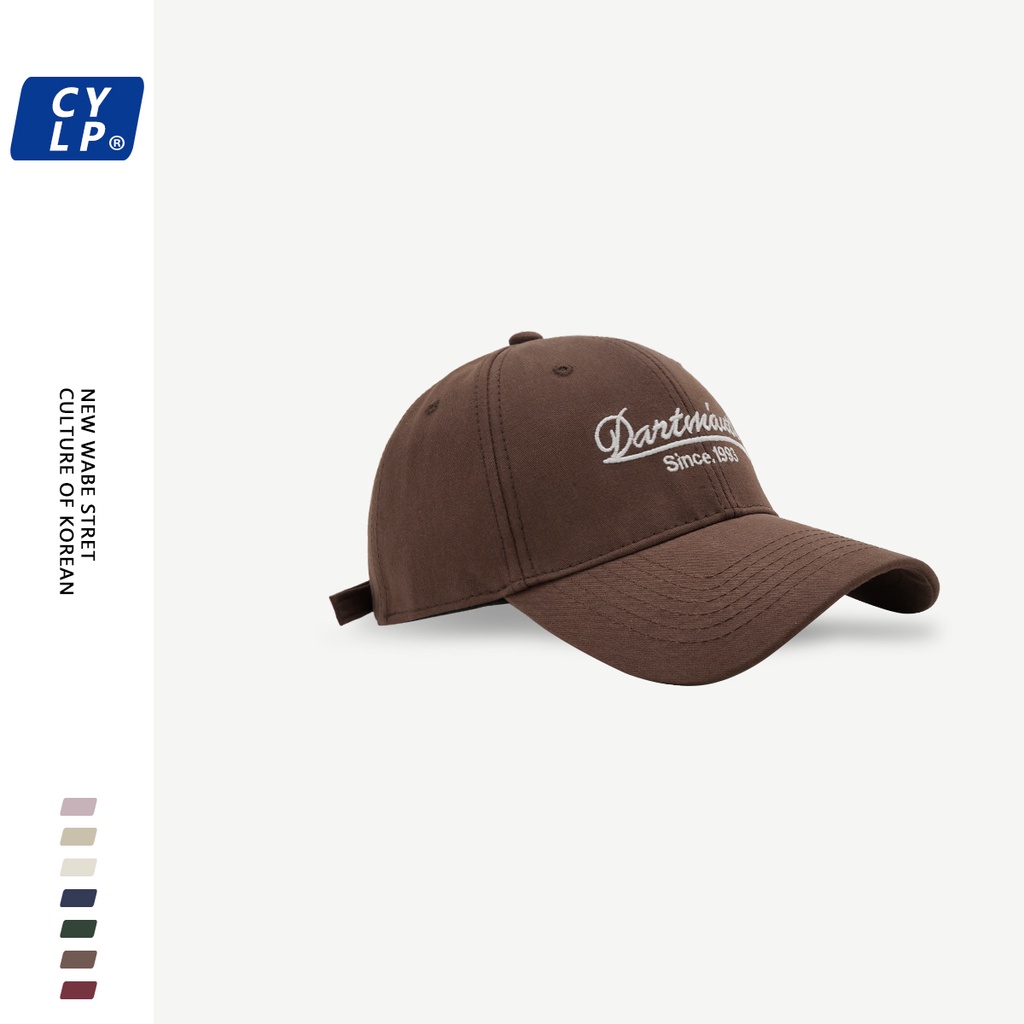 Nón Lưỡi Trai Cứng Thêu Chữ Phong Cách Hàn Quốc Thời Trang Mùa Hè Cho Nam Và Nữ