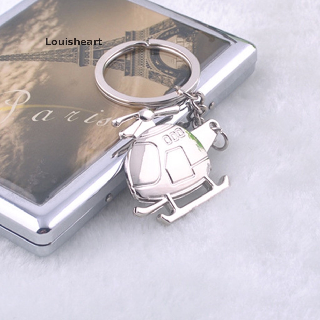 Móc Khóa Kim Loại Hình Máy Bay Trực Thăng Louisheart TFG