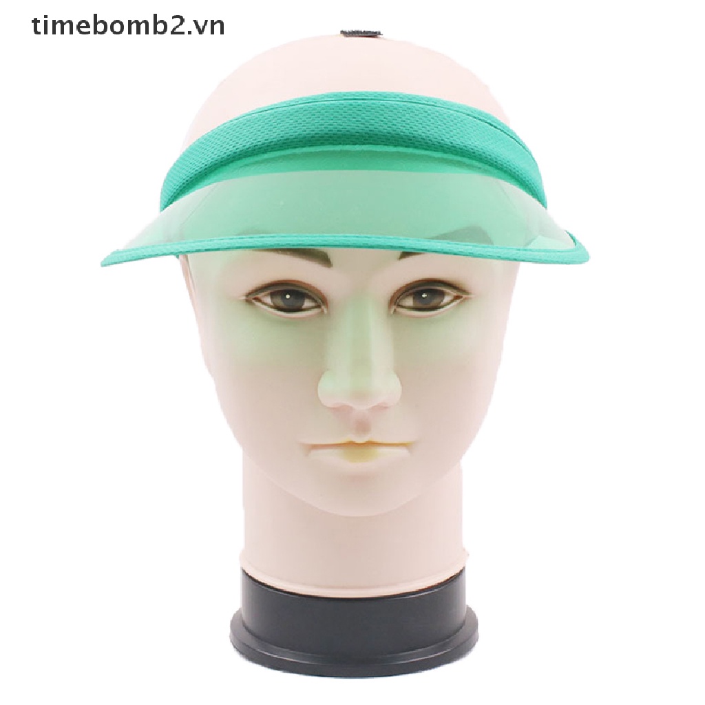 { # Mũ Lưỡi Trai Thể Thao Bằng Nhựa PVC Trong Suốt Chống Nắng Chống Tia UV Thời Trang Mùa Hè Cho Nam Và Nữ