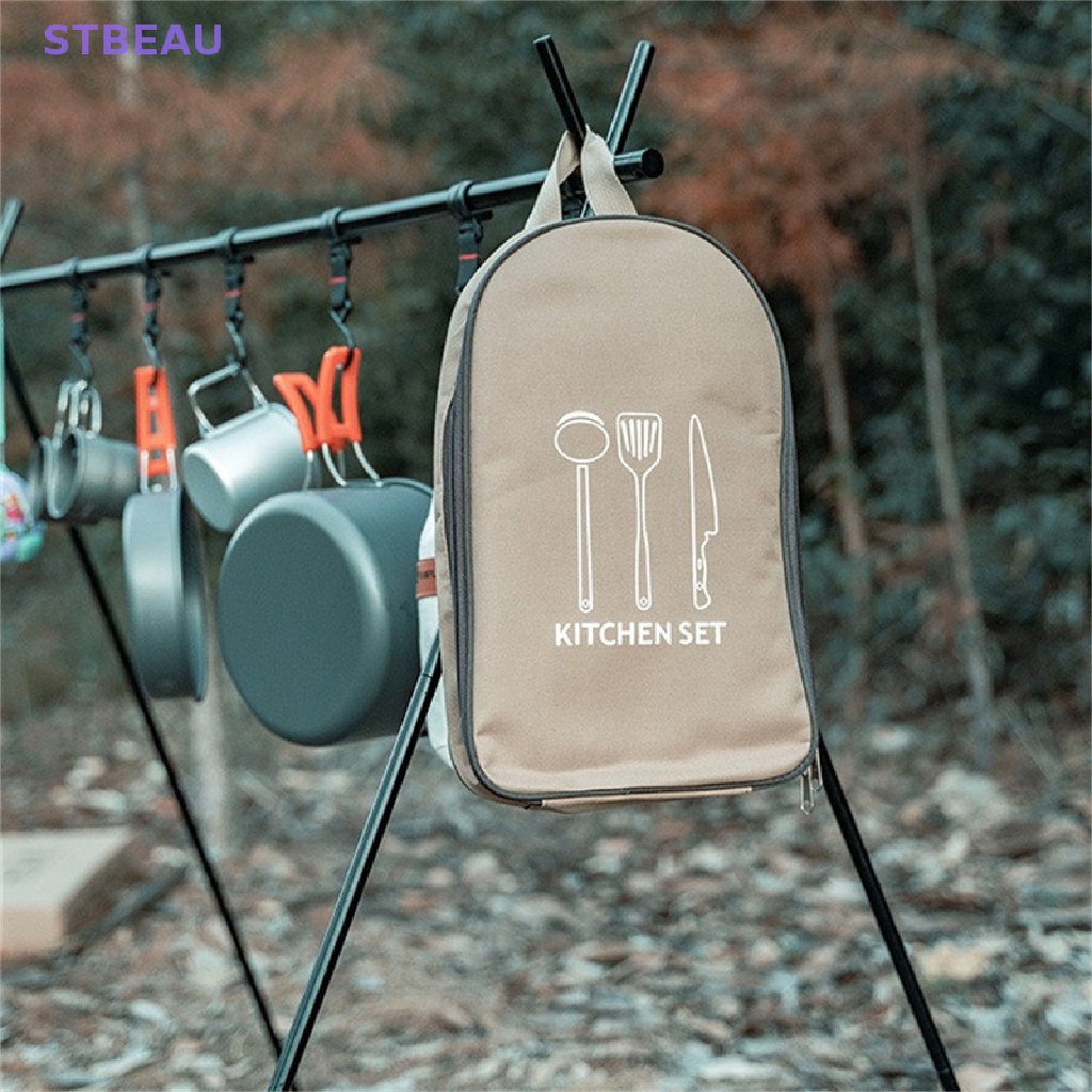 Túi Đựng Dụng Cụ Nấu Ăn Du Lịch / Cắm Trại Ngoài Trời Tiện Lợi