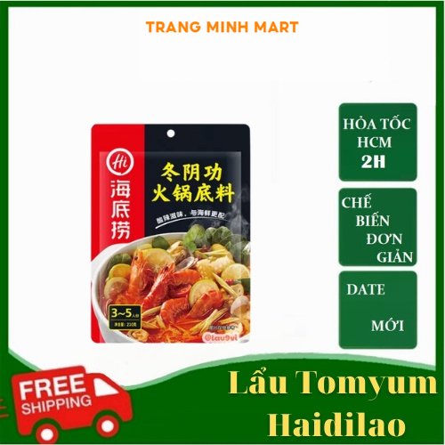 Gia vị lẩu Thái Tom Yum Haidilao 210gr