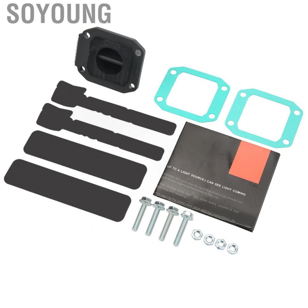 Soyoung V381S  Easy Installation Reed Cage Valve Wear Proof Block Perfect Fit High Performance for Motorcycle