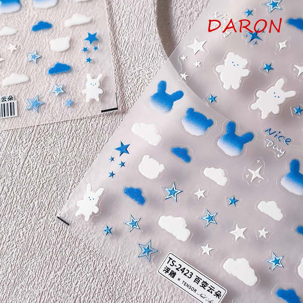 Miếng Dán Trang Trí Móng Tay Họa Tiết Hoạt Hình Động Vật Phong Cách Bohemia Thời Trang