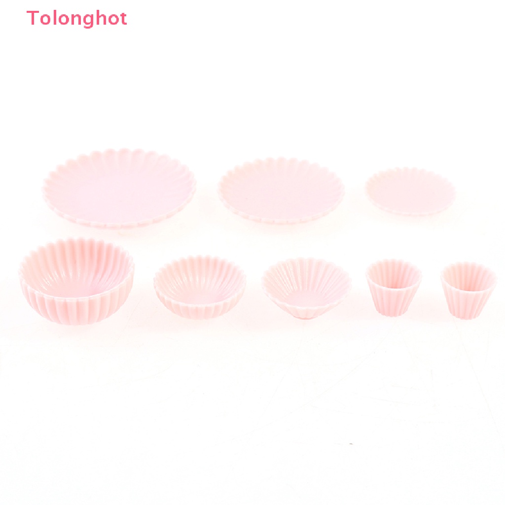 Set 8 Món Đồ Nội Thất Cho Nhà Búp Bê Tỉ Lệ 1: 6