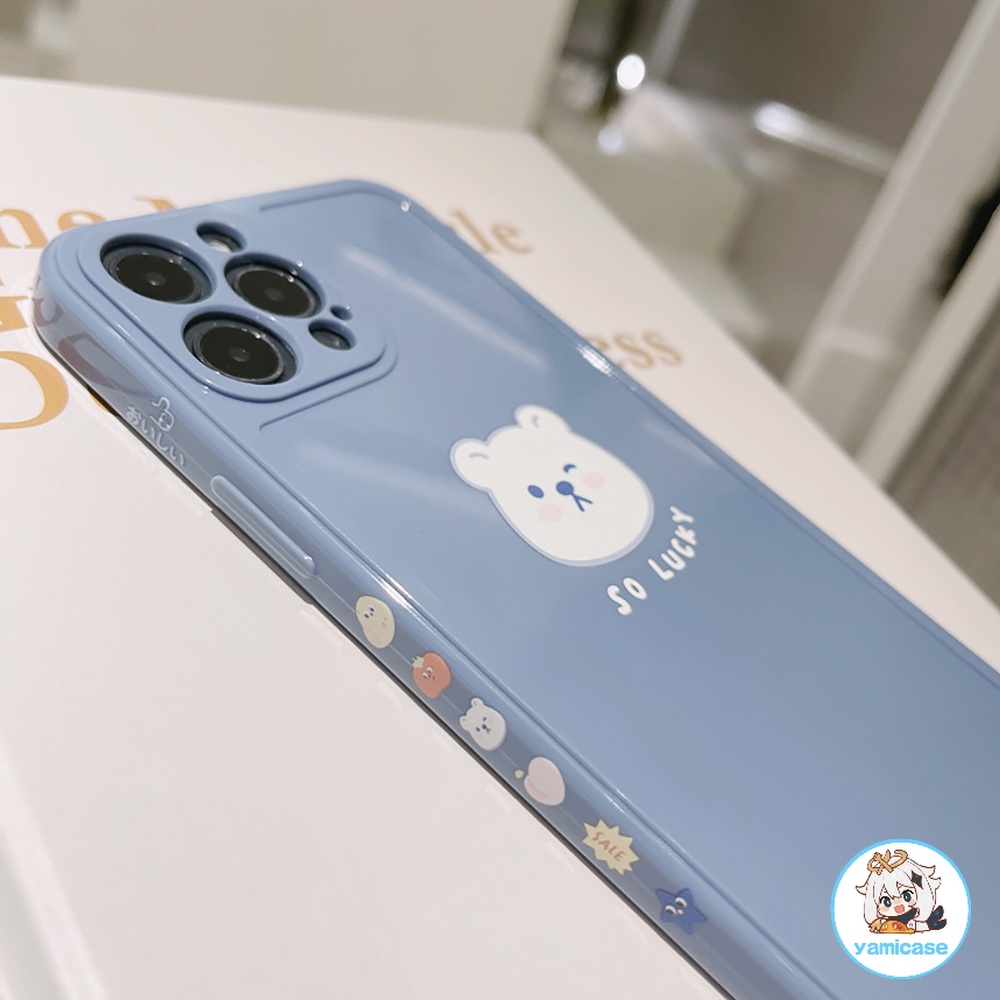 Ốp Điện Thoại Cho Iphone 11 14 Pro Max Bóng Chống Nước Màu Xanh Dương Đơn Giản Cho Iphone 7Plus 8Plus XS Max/11 Pro Max/12/12 Pro Max/13/13 Pro/13 Pro Max /14/14 Pro/14 Plus