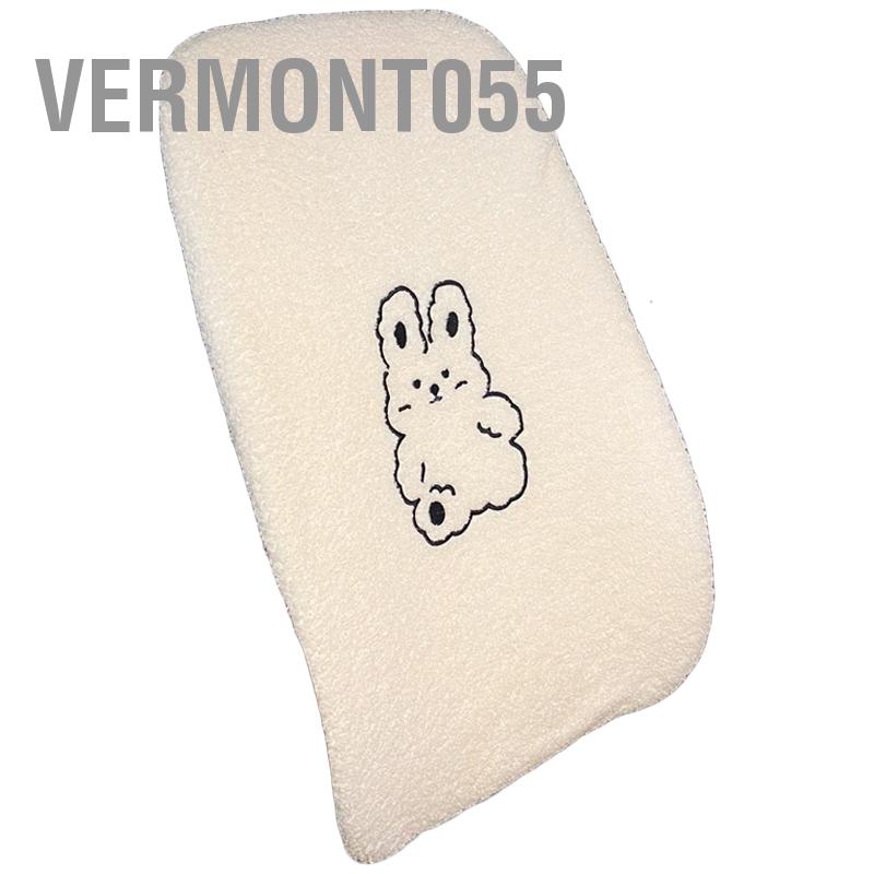 Vermont055 Hỗ Trợ Lưng Xe Hơi Phong Cách Hoạt Hình Dễ Thương Thân Thiện Với Làn Da Berber Lông Cừu Đa Năng Đệm Ô Tô Cho Nội Thất