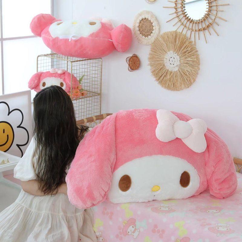 Gối Ôm Hai Trong Một Hình Melody Thắt Nơ Dùng Làm Quà Tặng Ký Túc Xá / Ghế sofa / Xe