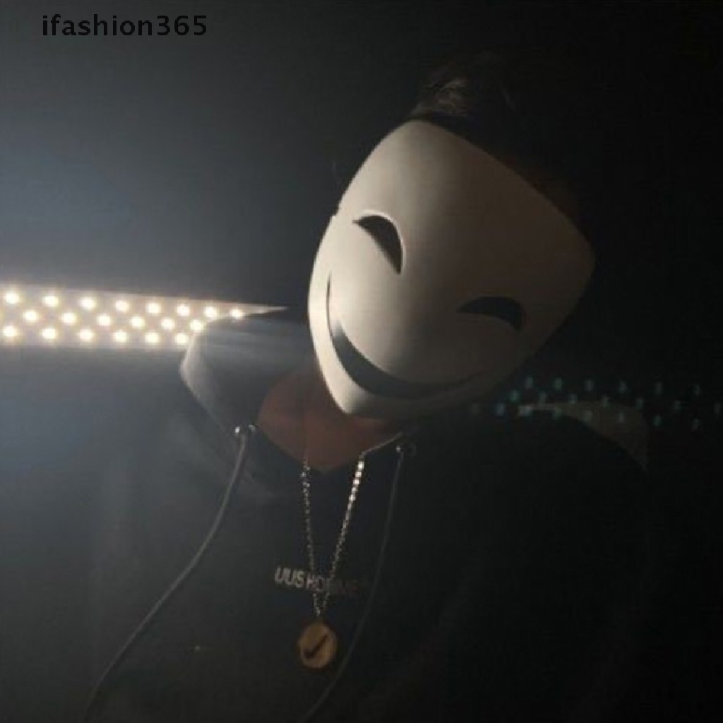 Mặt Nạ Hóa Trang Nhân Vật Hiruko White Bullet Màu Trắng Đen ifashion365