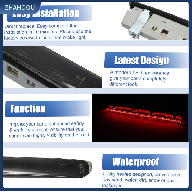 ☃Phụ Kiện Trang Trí Nhà Cửa Độc Đáo Sáng Tạo☃ Đèn Phanh Cảnh Báo An Toàn Chất Lượng Cao2038201456 Phụ Kiện Chuyên Dụng Cho C-class W203