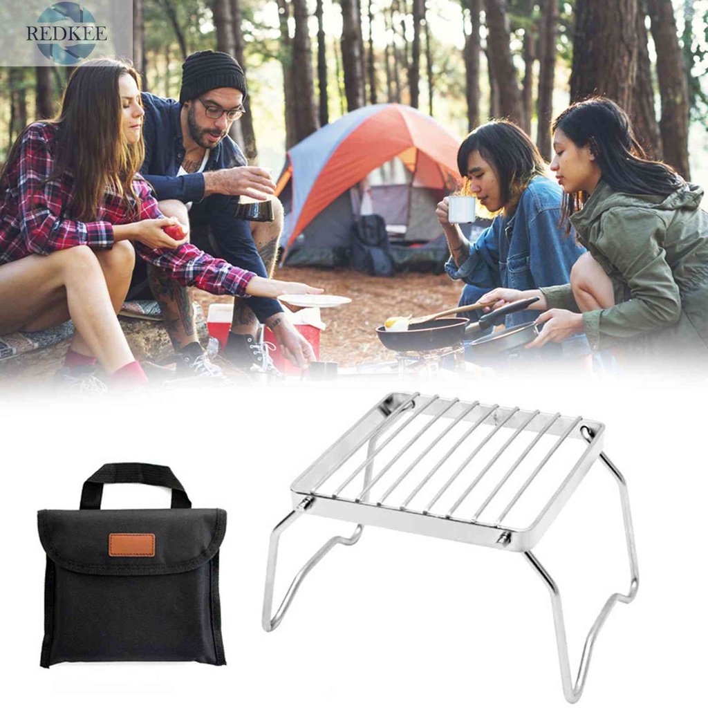 Giá Đỡ Bếp Ga Cắm Trại Ngoài Trời Tiện Dụng