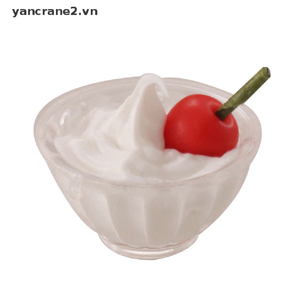 Set 1 / 2 / 1 / 12 Ly Kem / Cherry Trang Trí Nhà Búp Bê