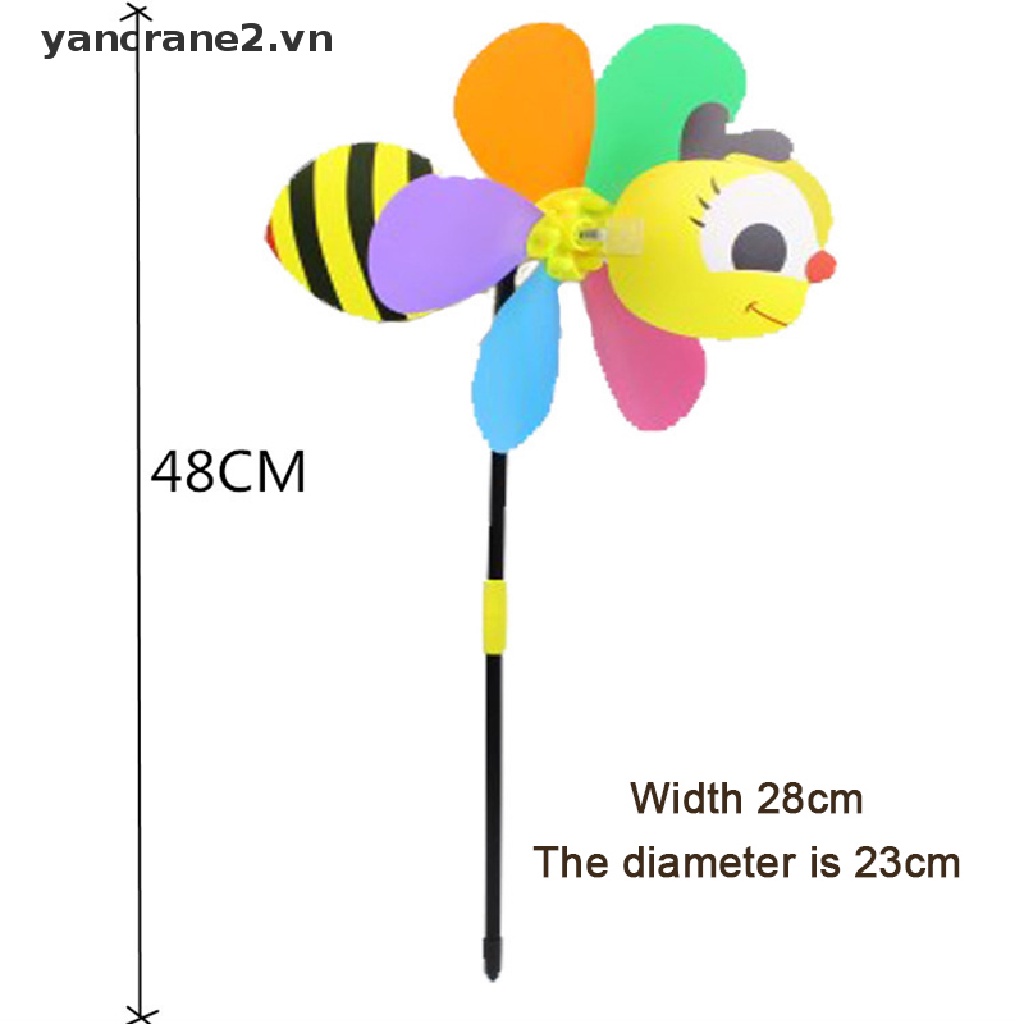 {YAN2} Mới Bán Chạy 3D Chong Chóng Gió / Gió / Con Quay Trang Trí Vườn {yancrane2.vn}