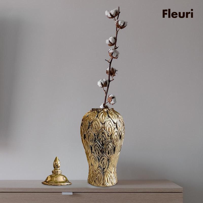 Lọ Hoa Sứ Dùng Trang Trí Bàn Ăn