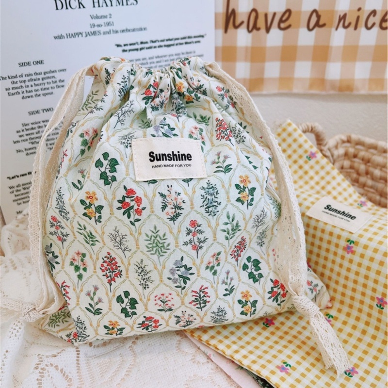 Túi Dây Rút Đựng Tã Em Bé / Bình Sữa Em Bé Mang Đi Du Lịch Tiện Lợi