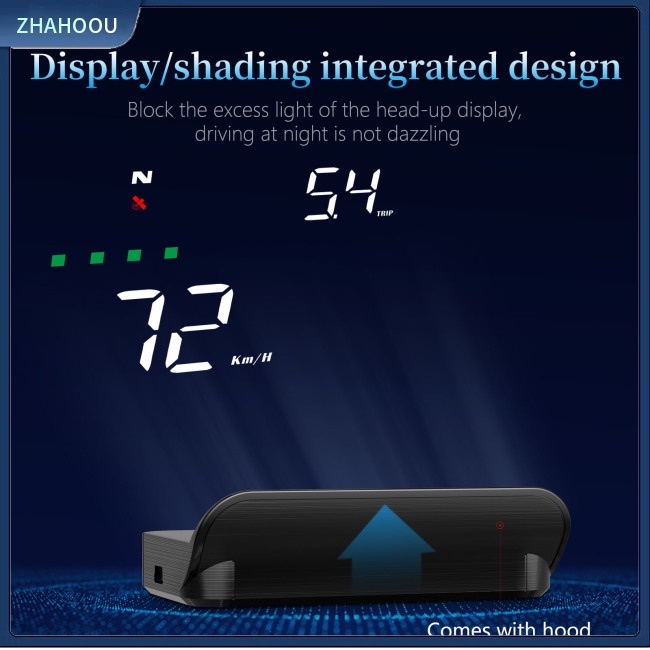 ☃Nhà Cửa☃ Hệ Thống Gps Hd Hiển Thị Điện Áp Cho Kính Chắn Gió Xe Hơi