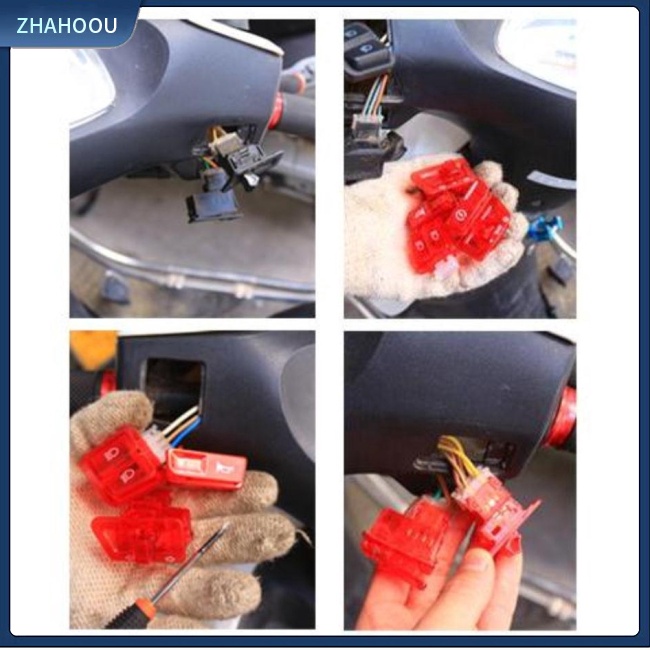 ☃Nhà Cửa☃ Bộ Nút Công Tắc Đèn Pha / Xi Nhan / Còi Chuyên Dụng Cho Xe Mô Tô