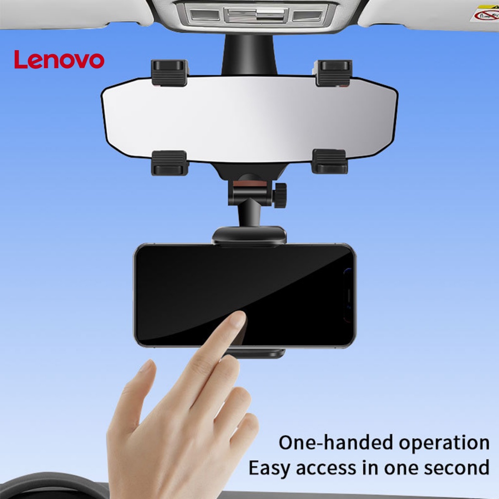 Giá Đỡ Điện Thoại / Gương Chiếu Hậu Xe Hơi Hình Hoa Hướng Dương Xoay 360 Độ Chống Sốc / Trượt Chân Khóa Chắc Chắn Đa Năng