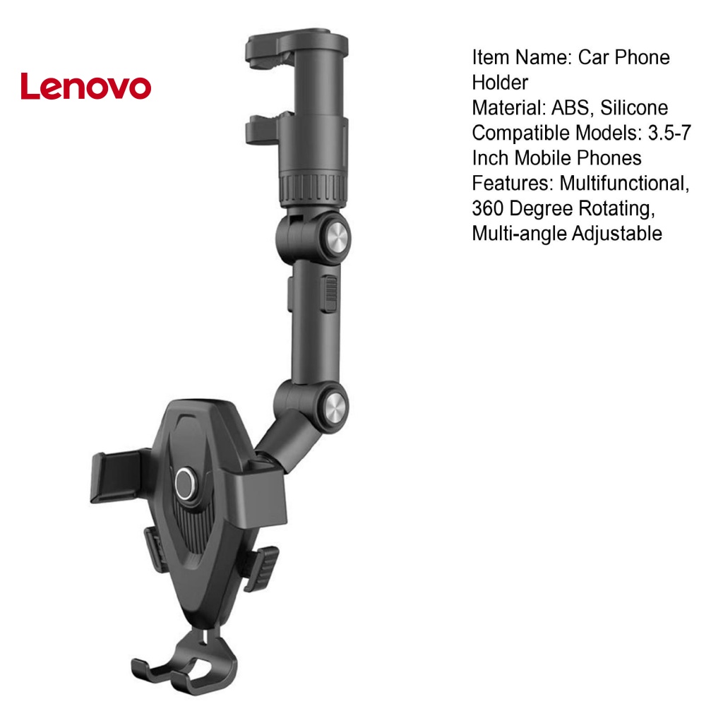 Giá Đỡ Điện Thoại / GPS Xoay 360 Độ Chống Trầy Xước Chống Trượt Gắn Kính Chiếu Hậu Xe Hơi Hình Hoa Hướng Dương