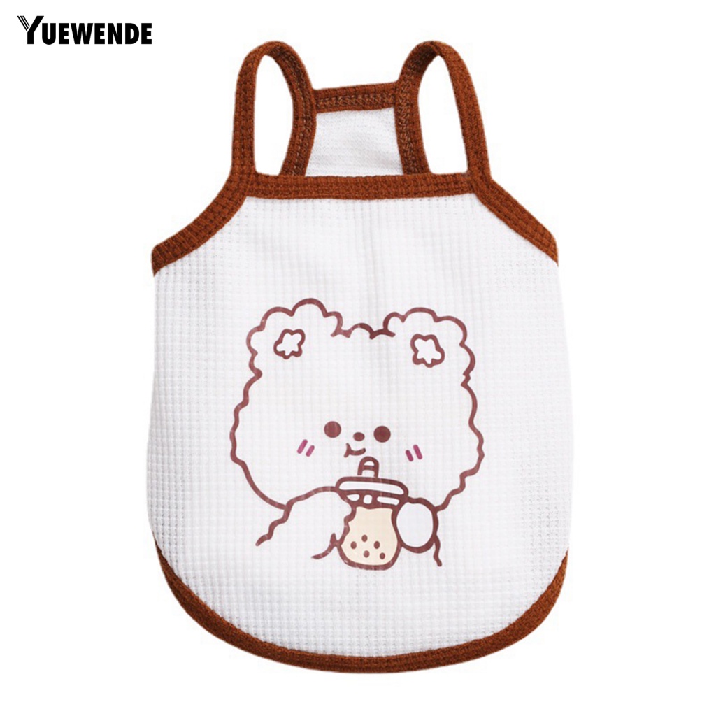 Đầm Không Tay Mềm Mại Thời Trang Mùa Hè Cho Thú Cưng