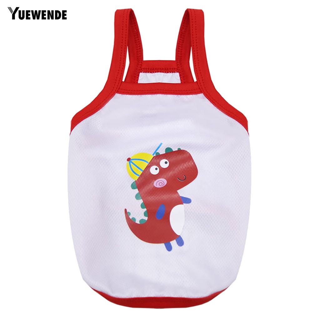 Áo Sát Nách Hình Quả Bơ / Khủng Long Dễ Thương Cho Thú Cưng